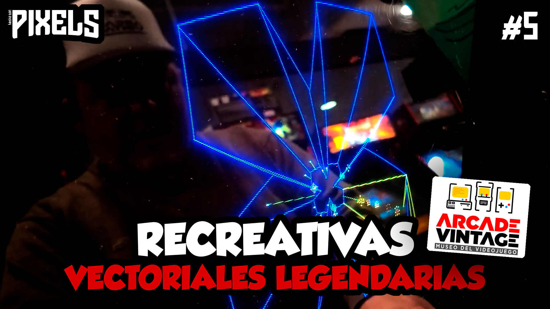Recreativas vectoriales en Museo Arcade Vintage