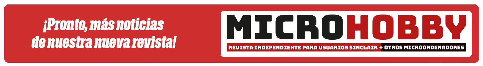 Banner anuncio MicroHobby.