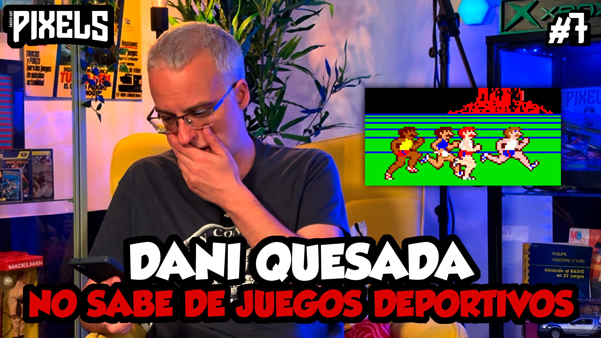 Dani Quesada y los juegos de olimpiadas, charla distendida